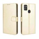 For ZTE Blade A7s 2020 Retro Crazy Horse Texture Horizontal Flip Leather Case with Holder & Card Slots & Lanyard(Gold) - 1