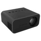 T500 1920x1080P 80 Lumens Portable Mini Home Theater LED HD Digital Projector With Remote Control & Adaptor(Black) - 2