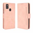 For ZTE Blade A7s 2020 Skin Feel Calf Pattern Horizontal Flip Leather Case with Holder & Card Slots & Photo Frame(Pink) - 1