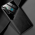 For OPPO Realme 5 All-inclusive Leather + Organic Glass Protective Case with Metal Iron Sheet(Black) - 1