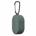 For Xiaomi Redmi Airdots 3 (IP6D0750) Silicone Wireless Earphone Protective Case(Dark Green) - 1