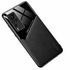 For vivo X60 Pro All-inclusive Leather + Organic Glass Protective Case with Metal Iron Sheet (Black) - 2
