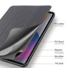 For iPad Pro 11 2022 / 2021 / 2020 DUX DUCIS Domo Series Horizontal Flip Magnetic TPU + PU Leather Tablet Case with Three-folding Holder & Pen Slot & Sleep / Wake-up Function(Black) - 3