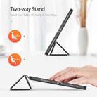 For iPad Pro 11 2022 / 2021 / 2020 DUX DUCIS Domo Series Horizontal Flip Magnetic TPU + PU Leather Tablet Case with Three-folding Holder & Pen Slot & Sleep / Wake-up Function(Black) - 7