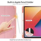 For iPad Pro 11 2022 / 2021 / 2020 DUX DUCIS Domo Series Horizontal Flip Magnetic TPU + PU Leather Tablet Case with Three-folding Holder & Pen Slot & Sleep / Wake-up Function(Pink) - 5