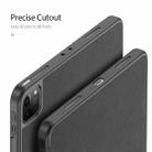 For iPad Pro 12.9 2022 / 2021 / 2020 DUX DUCIS Domo Series Horizontal Flip Magnetic TPU + PU Leather Tablet Case with Three-folding Holder & Pen Slot & Sleep / Wake-up Function(Black) - 9