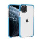 For iPhone 11 Pro Basketball Texture Anti-collision TPU Protective Case(Blue) - 1