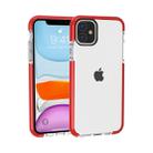 For iPhone 11 Basketball Texture Anti-collision TPU Protective Case(Red) - 1