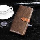 For OPPO Realme V11 idewei Crocodile Texture Horizontal Flip Leather Case with Holder & Card Slots & Wallet(Coffee) - 1