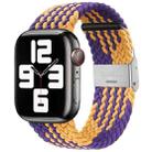 Braided + Stainless Steel Watch Band For Apple Watch Series 9&8&7 41mm / SE 3&SE 2&6&SE&5&4 40mm / 3&2&1 38mm - 1