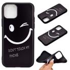 For iPhone 11 Pro Coloured Drawing Pattern Shockproof TPU Protective Case(Smiley Face) - 1