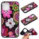 For iPhone 11 Pro Coloured Drawing Pattern Shockproof TPU Protective Case(Colorful Flower) - 1