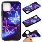 For iPhone 11 Pro Coloured Drawing Pattern Shockproof TPU Protective Case(Starry Butterfly) - 1