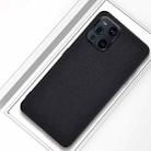 For OPPO Find X3 Shockproof Cloth Protective Case(Black) - 1