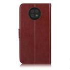 For Xiaomi Redmi Note 9 5G Wind Chime Owl Embossing Pattern Horizontal Flip Leather Case with Holder & Card Slots & Wallet(Brown) - 3