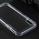 For iPhone X / XS Four-corner Shockproof Transparent TPU + PC Protective Case - 6