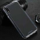 For iPhone XR Four-corner Shockproof Transparent TPU + PC Protective Case - 1