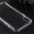 For iPhone XR Four-corner Shockproof Transparent TPU + PC Protective Case - 6