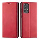 For Samsung Galaxy A72 5G / 4G Forwenw Dream Series Oil Edge Strong Magnetism Horizontal Flip Leather Case with Holder & Card Slots & Wallet & Photo Frame(Red) - 1