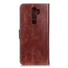 For OPPO A9 (2020) Retro Crazy Horse Texture Horizontal Flip Leather Case with Holder & Card Slots & Photo Frame & Wallet(Brown) - 3