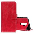 For OPPO A9 (2020) Retro Crazy Horse Texture Horizontal Flip Leather Case with Holder & Card Slots & Photo Frame & Wallet(Red) - 1