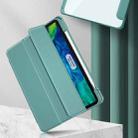 For iPad Pro 12.9 2022 / 2021 / 2020 Mutural Pinyue Series PC + TPU Horizontal Flip Leather Tablet Case with Holder & Pen Slot & Sleep / Wake-up Function(Mint Green) - 8