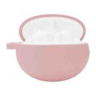 For Huawei FreeBuds 4i Silicone Wireless Bluetooth Earphone Protective Case Storage Box(Pink) - 1