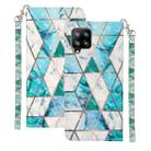 For Samsung Galaxy A42 5G 3D Pattern Horizontal Flip PU Leather Case with Holder & Card Slots & Wallet(Marble Stitching) - 1