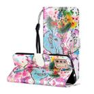 For OnePlus 8T Oil Embossed Coloured Drawing Pattern Horizontal Flip PU Leather Case with Holder & Card Slots & Wallet(Elephant) - 1