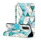 For Huawei P smart 2021 3D Painting Pattern Horizontal Flip Leather Case With Holder & Card Slots & Wallet(Marble) - 1