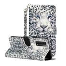 For Huawei P smart 2021 3D Painting Pattern Horizontal Flip Leather Case With Holder & Card Slots & Wallet(Leopard) - 1