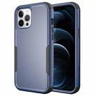 For iPhone 11 Pro Max TPU + PC Shockproof Protective Case (Royal Blue + Black) - 2