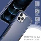 For iPhone 11 Pro Max TPU + PC Shockproof Protective Case (Royal Blue + Black) - 8