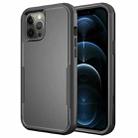 For iPhone 12 Pro Max TPU + PC Shockproof Protective Case(Black) - 2