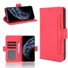 For Cubot C30 Skin Feel Calf Texture Horizontal Flip Leather Case with Holder & Card Slots & Photo Frame(Red) - 1