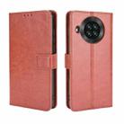 For Cubot Note 20 / Note 20 Pro Retro Crazy Horse Texture Horizontal Flip Leather Case with Holder & Card Slots & Lanyard(Brown) - 1