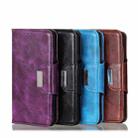 For LG K52 / Q52 / K62 Crazy Horse Texture Horizontal Flip Leather Case with Holder & 6-Card Slots & Wallet(Black) - 9