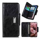 For LG K53 Crazy Horse Texture Horizontal Flip Leather Case with Holder & 6-Card Slots & Wallet(Black) - 1