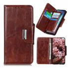 For Huawei Enjoy 10 Crazy Horse Texture Horizontal Flip Leather Case with Holder & 6-Card Slots & Wallet(Brown) - 1