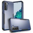 For Samsung Galaxy S21 5G TPU + PC Shockproof Protective Case(Royal Blue + Black) - 1