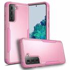For Samsung Galaxy S21 5G TPU + PC Shockproof Protective Case(Pink) - 1