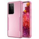 For Samsung Galaxy S21 Ultra 5G TPU + PC Shockproof Protective Case(Pink) - 2