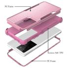 For Samsung Galaxy S21 Ultra 5G TPU + PC Shockproof Protective Case(Pink) - 7