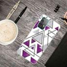 For Samsung Galaxy A72 5G / 4G Triangular Marble Pattern TPU Protective Case(SJ-1) - 1