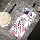 For Samsung Galaxy F62 / M62 Triangular Marble Pattern TPU Protective Case(SJ-7) - 1