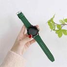 For Huawei Watch GT2 Pro Litchi Texture Leather  Watch Band(Green) - 1