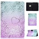 For iPad 10.2 2021 / 2020 / 2019 Colored Drawing Horizontal Flip Leather Case with Holder & Card Slots & Sleep / Wake-up Function(Love Quicksand) - 1