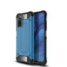 For Xiaomi Redmi Note 10 4G / Note 10S Magic Armor TPU + PC Combination Case(Blue) - 1