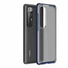 For Xiaomi Mi 10S Four-corner Shockproof TPU + PC Protective Case(Blue) - 1