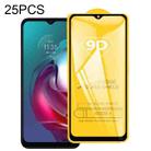 For Motorola Moto G30 25 PCS 9D Full Glue Full Screen Tempered Glass Film - 1